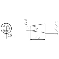 白光 T20シリーズ こて先 3.2D型