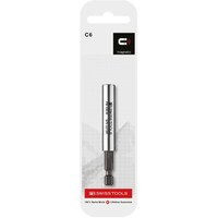 PBスイスツールズ 電動ドライバー用ビットホルダー 全長75mm パッケージ仕様