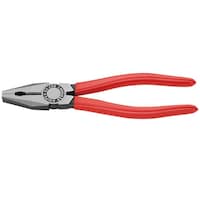 KNIPEX ペンチ 200mm プラスチックコーティングハンドル