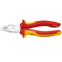 KNIPEX 1000V 絶縁ペンチ 180mm 落下防止付
