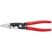 KNIPEX エレクトロプライヤー 200mm プラスチックコーティングハンドル