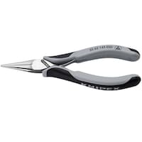 KNIPEX 半丸口 ESD エレクトロニクスプライヤー 145mm