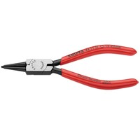KNIPEX 穴用スナップリングプライヤー 直 黒防錆コート プラスチックコーティングハンドル φ1225