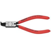 KNIPEX 90゜先曲 穴用スナップリングプライヤー 黒防錆コート プラスチックコーティングハンドル 1225Φ