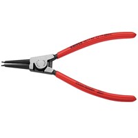 KNIPEX 軸用スナップリングプライヤー 直 黒防錆コート プラスチックコーティングハンドル φ1960