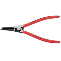 KNIPEX 軸用スナップリングプライヤー 直 黒防錆コート プラスチックコーティングハンドル φ40100