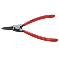 KNIPEX 軸用グリップリングプライヤー 黒防錆コート プラスチックコーティングハンドル φ2030