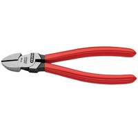 KNIPEX 斜ニッパー 160mm プラスチックコーティングハンドル