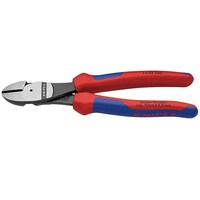 KNIPEX 硬線用 強力型斜ニッパー 200mm コンフォートハンドル 黒防錆コート