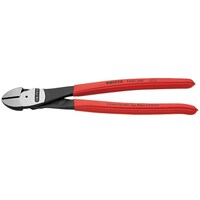 KNIPEX 硬線用 強力型斜ニッパー 250mm プラスチックコーティングハンドル 黒防錆コート