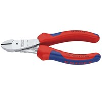 KNIPEX 硬線用 強力型斜ニッパー 180mm コンフォートハンドル クロムメッキ