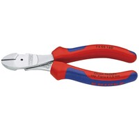 KNIPEX 硬線用 強力型斜ニッパー 160mm コンフォートハンドル クロムメッキ