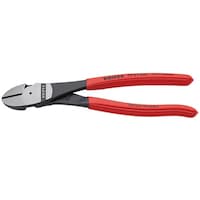 KNIPEX 強力型斜ニッパー ベントタイプ 200mm プラスチックコーティングハンドル