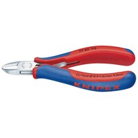 KNIPEX エレクトロニクスニッパー ラウンドヘッド 115mm コンフォートハンドル