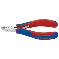 KNIPEX 超硬刃エレクトロニクスニッパー 120mm コンフォートハンドル
