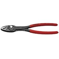 KNIPEX TwinGrip ツイングリップ スリップジョイントプライヤー 200mm 滑り止めプラスチックコーティングハンドル