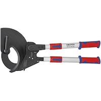 KNIPEX ラチェット式 ケーブルカッター(伸縮式) 680mm コンフォートハンドル
