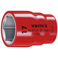 KNIPEX 1000V 1/2差込 絶縁ソケット 22mm