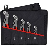 KNIPEX 5本組 Cobraコブラウォーターポンププライヤーセット ロールケース付