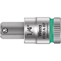 Wera 差込角1/4DR 保持機能を備えたヘックスプラスビットソケット 先端サイズ1/4inch 全長28mm