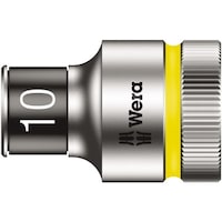 Wera 差込角1/2DR 保持機能付き ZYKLOPソケット 六角差込サイズ10mm 全長37mm