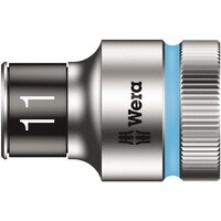 Wera 差込角1/2DR 保持機能付き ZYKLOPソケット 六角差込サイズ11mm 全長37mm