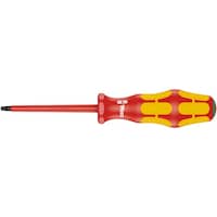 Wera 絶縁トルクスドライバー 1000Vでも作業できる絶縁ブレード 先端サイズTX15 軸長80mm