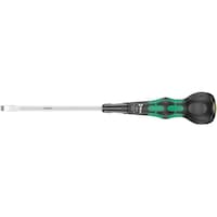 Wera ボールクリップ マイナスドライバー ボール型ハンドル 先端サイズ1.0x6 軸長150mm