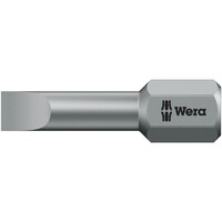Wera 差込6.35mm マイナスビット サイズ1.2x6.5mm 軸径6.2mm 全長25mm