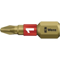 Wera BiTorsion プラスドライバービット 刃先サイズPH1 全長25mm