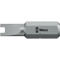 Wera 差込6.35mm 六角スパナネジ用ビット 先端サイズPH6 全長25mm