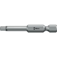 Wera 四角ソケットネジ用 スクエアドライブ パワービット 差込6.35mm 刃先サイズSQ#3