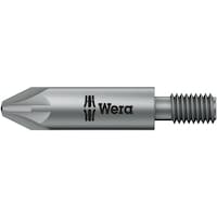 Wera PZ2X33 12シリーズ専用 ポジドライブビット 差込M5スレッド 刃先サイズPZ2 全長44.5mm