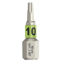 Wera トルクス内ネジ用 ドライバービット 差込6.35mm 刃先サイズTX10 全長25mm