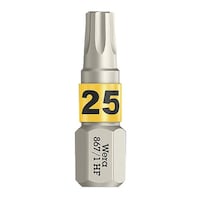 Wera トルクス内ネジ用 ドライバービット 差込6.35mm 刃先サイズTX25 全長25mm