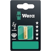 Wera ダイヤモンドコーティング 凹型トルクスねじ用 ドライバービット 差込6.35mm 刃先サイズTX40 全長25mm