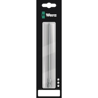 Wera Torx トルクスねじ用 ロング ドライバービット 差込6.35mm 刃先サイズTX15 全長152mm