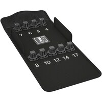 Wera ラチェットレンチZyklop・1/2DRソケット向け ツール収納ケース 152×126×45mm