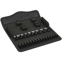 Wera ラチェットレンチZyklop・1/4inchソケットインサート向け ツール収納ケース 180×74×37mm