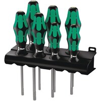 Wera 7本組 Kraftformハンドル トルクスドライバーセット ラック付