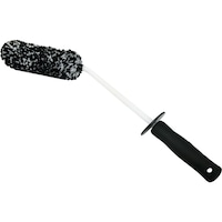 SIGNET 45度先曲 マイクロファイバー洗車ブラシ ベントタイプ ホイール奥・エンジンルーム洗浄に最適