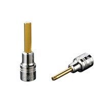 京都機械工具 6.3SQ ヘキサゴンビットソケット 4mm