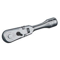 京都機械工具 6.3SQ 90ギア ショートフレックスラチェットハンドル