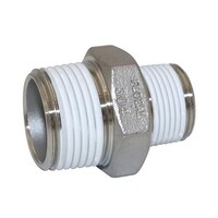 フローバル 異径ニップル(シール付) VRN0302S 3/8x1/4