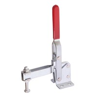 育良精機 下方押え型トグルクランプ(垂直ハンドル)