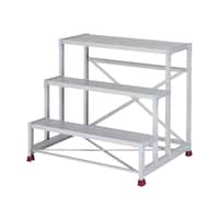 山善 作業台(3段)