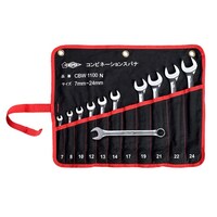 スーパーツール コンビネーションスパナセット(11本組)