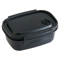 スケーター お弁当箱 1段 2点ロック 軽量 ラク軽弁当箱 M 550ml ランチボックス ブラック
