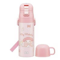 スケーター 水筒 470ml 430ml 超軽量2WAYステンレスボトル MMビックリボン