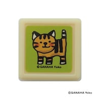 こどものかお がなはようこミニ浸透印/ネコ×8